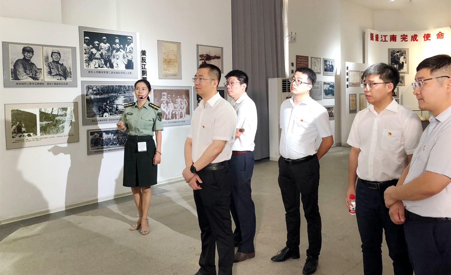 悅達網科(kē)黨支部赴射陽開展“不忘初心強黨性、牢記使命勇擔當”主題教育活動